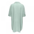 thumbnail image 6 of Beach Shirts For Women Swim Shirt Dresses Plus Size Deep V Neck Bikini Beachwear Suit Beach Dress Beach Coverups Swim Cover Up Womens Bathing Suits Casual Dress,S-3XL, 6 of 8