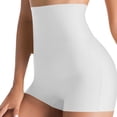 thumbnail image 2 of Annhoo Womens Shaping Briefs Fashion Solid Color Full Coverage High Waist Lifting Hips Stretch Liner for Skirt, 2 of 6