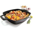 thumbnail image 2 of GrillPro 91658 Cast Iron Square Pan, 2 of 8