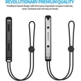 thumbnail image 4 of Uberwith Wrist Strap for Switch Joycon – 1 Pair Lanyard Replacement Parts Accessories Caps for Joy Con Controller, 4 of 6