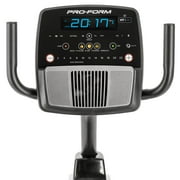 ProForm 325 CSX; Recumbent Exercise Bike with 5” Display, Built-In Tablet Holder, and Fan
