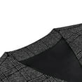 thumbnail image 5 of purcolt Mens Vintage Plaid Suit Vest V-Neck Herringbone Wool Tweed Vest Slim Fit Waistcoat Formal Business Casual Tuxedo for Wedding Groosmen, 5 of 7