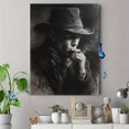 thumbnail image 4 of Qisvanset 12x16 Inch Gothic Raven Canvas Print Wall Art, 4 of 5