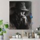 thumbnail image 4 of Qisvanset 12x16 Inch Gothic Raven Canvas Print Wall Art, 4 of 5