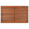 thumbnail image 4 of Nordic Teak 31.4" x 19.6" Oiled Shower and Bath Mat with Wide End Slat - Brown, 4 of 5