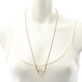 thumbnail image 6 of Pre-Owned Chanel Coco Mark Necklace with Gold-Plated Rhinestones, Women's, Gold and... (Good), 6 of 6