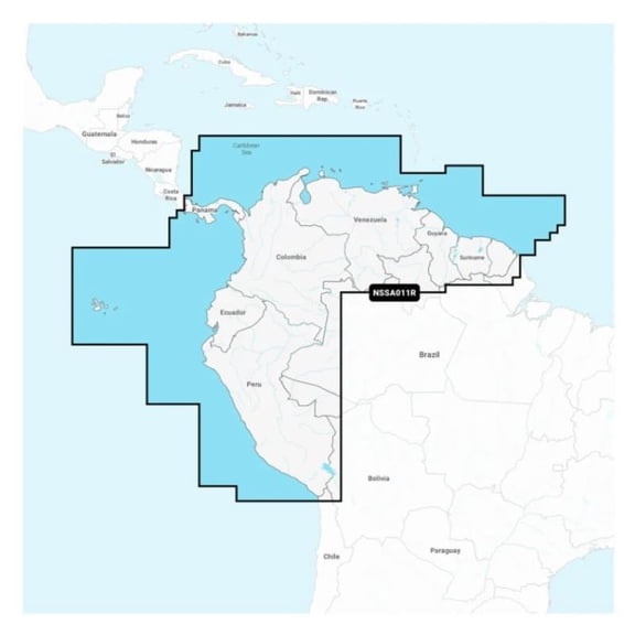 Garmin Navionics  NSSA011R South America (North) [010-C1452-20]
