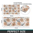 thumbnail image 7 of Halloween Cats and Pumpkins Pattern Kitchen Rugs Sets Of 2,Anti Fatigue Kitchen Mat Rugs Non Slip Washable,Decorative Kitchen Floor Mats for Kitchen,Sink,Laundry,17"x30"+17"x47", 7 of 7