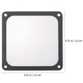 thumbnail image 2 of HEANUJJ Dustproof Black Screen Cover 11.8In 2Pcs for Computer Tower Dust Mesh, 2 of 7