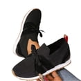 thumbnail image 2 of YOUYEDIAN Orthopedic Shoes for Women Arch Support Work Shoes Lightweight Non Slip Slip on Work Shoes Mesh Stretch Comfortable 2026 New Orthopedic Shoes (Black), 2 of 4