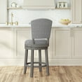 thumbnail image 3 of Hillsdale Furniture Santa Clara II Swivel Counter Height Stool, Antique Gray, 3 of 16