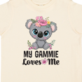 thumbnail image 4 of Inktastic My Gammie Loves Me Granddaughter Bear Girls Toddler T-Shirt, 4 of 5