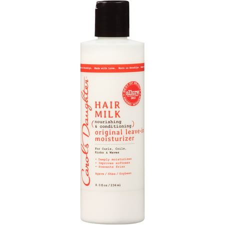 Carol's Daughter Hair Milk Original Leave In Moisturizer, for Curly Hair, with Shea Butter, 8 fl
