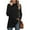 Black, variant on Zedker Womens Tunic Tops Turtleneck Long Sleeve Shirts Oversized Fall Winter Sweaters,Plus Size Black L