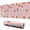 Pink Cow Milk, variant on Long Mouse Pads for Desk,Pink Cow Dairy Pattern Desk Mats on Top Of Desks, Desk Mouse Pad Extra Large with 3mm Non-Slip Base and Stitched Edge for Gaming,Office,Work,Home 31.5"x11.8"