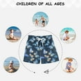 thumbnail image 6 of joogoo Boys Swim Trunks Butterfly Beautiful Beach Board Shorts Drawstring Swimsuit XL, 6 of 6