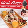 thumbnail image 6 of 3-in-1 Belgian Waffle Maker with Removable Plates, Non-Stick  Donut & Cake   for Home Kitchen, 6 of 7