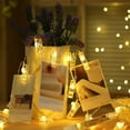 thumbnail image 7 of Nmdmisc 30LED Photo Clips String Lights,9.83FT Fairy Starry Lights for Christmas Card Bedroom Wedding Party Hanging Photos Pictures Memos, Warm White, 7 of 7