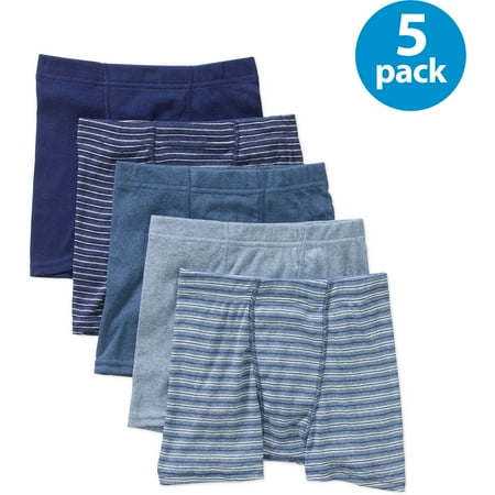 Hanes Boys' ComfortSoft Waistband Boxer Briefs 5-Pack