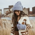 thumbnail image 3 of MUK LUKS Women's Popcorn Mitten, Moonstone, OS, 3 of 3