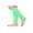Emerald Green Harmony - Regular, variant on Isadora Paccini Women's Knee High Cable Knit Warm Ribbed Winter Leg Warmers