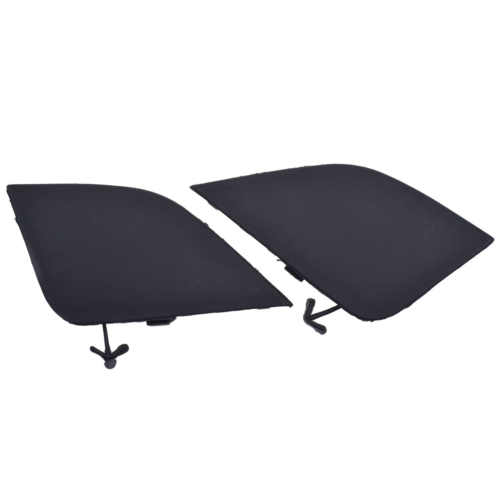 Front Bumper Tow Hook Cover Cap For Toyota RAV4 EU 2016-2018 (Left/Right, Black)