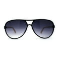 thumbnail image 2 of Mens Bamboo Arm Plastic Racer Sunglasses Shiny Black Smoke, 2 of 4