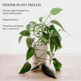 thumbnail image 4 of XKHAZA Plant Trellis for Climbing Plants, Garden Small Metal Arch Trellis for Potted Plants Indoor Outdoor Decor for Vine Ivy Flower Support, 4 of 8