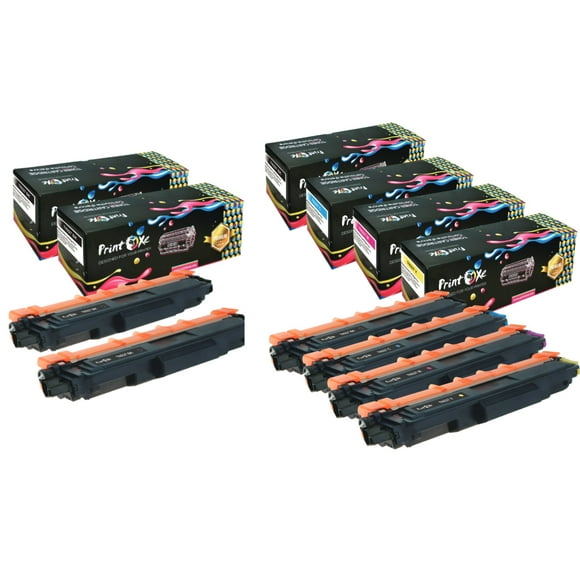 TN227 Compatible 6 Toner Cartridges High Yield TN223 - TN-227 for Brother HL L3210CW L3230CDW L3270CDW L3290CDW and MFC L3710CW L3750CDW L3770CDW