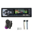 thumbnail image 1 of Car Radio Audio 1din Bluetooth Stereo MP3 Player FM Receiver 60Wx4 With Remote Control AUX/USB/TF Card In Dash Kit ,Easy to Install, 1 of 7