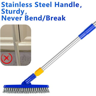 Grout Cleaner Bundle, Electric Stand Up Tile Grout Cleaner Machine with 20'  Cord, 3 Brush Wheels, 1 Cleaner, 1 Grout Hand Brush, 1 Microfiber Cloth -  Yahoo Shopping