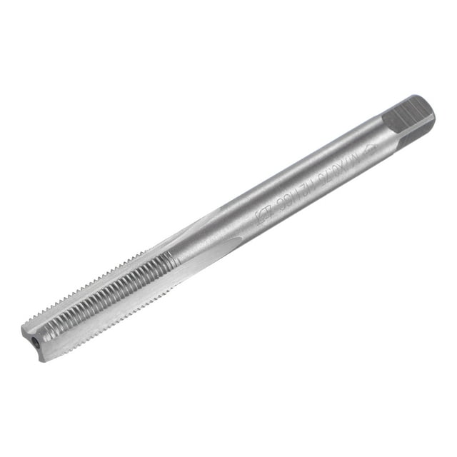 Unique Bargains M7 x 0.75 Left Hand High Speed Steel Machine 3 Straight Flutes Thread Tap