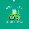 thumbnail image 4 of Inktastic Grandpa's Little Farmer Green Tractor Boys or Girls Baby T-Shirt, 4 of 5