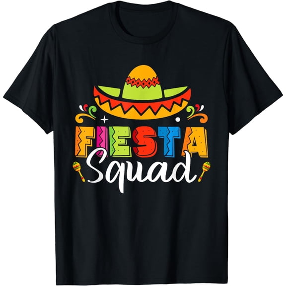 Cinco de Mayo Fiesta Squad Family Matching Group Boys Kids T-Shirt