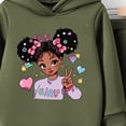 thumbnail image 4 of NIEWTR Girls 2PC Outfits Set Kids Spring Autumn Winter Hoodie Sweatshirts and Jogging Sweatpants Comfortable and Warm Set Cute Cartoon Print Two Piece Set 2Y 3Y 4Y 5Y 6Y 7Y 8Y, 4 of 4