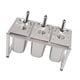 thumbnail image 5 of Soporte organizador de acero inoxidable Ticfox para encimera contenedor de especias 3 piezas, 5 of 14