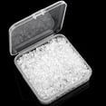 thumbnail image 2 of Clear Earring Backs Safety Rubber Bullet Earring Clutch Hypoallergenic by , 1000 Pieces, 2 of 7