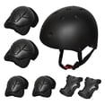 thumbnail image 3 of SUNSIOM Casque de Protection pour Patinage à Roulettes pour Enfants Genouillères Protège-Coude, 3 of 8