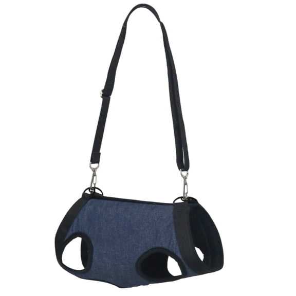 Dog Lift Harness for Small Dogs, Walking Support, Oxford Cloth Dog Rehabilitation Belt, Adjustable Straps, Blue, Size S
