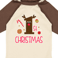 thumbnail image 4 of Inktastic 1st Christmas Reindeer Boys or Girls Long Sleeve Baby Bodysuit, 4 of 5