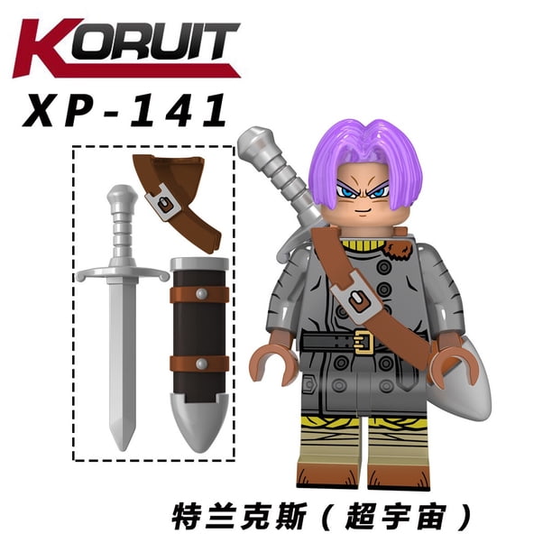 Minifiguras Lego Dragon Ball Z Super Saiyan Son Goku Vegeta Bloques De Construcción Juguetes