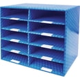thumbnail image 2 of Storex Mailroom Sorter 10-Compartment 12-1/2"Wx21"Lx16-1/2"H BE 80301U01C, 2 of 2