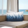 thumbnail image 3 of Lumbar Pillow Covers 20x12 Inch Set of 2, Modern Forest Blue, Waterproof Outdoor Pillow Covers, Gradient Aesthetics Color Decor Decorative Cushion Pillowcases for Couch, Sofa, Bed, Garden, Patio, 3 of 9