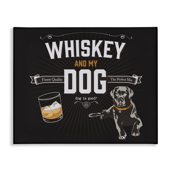 Stupell Industries Mid-Century Canvas Art, 20 x 16, by Dog Is Good