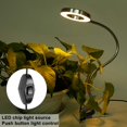 thumbnail image 3 of Skrivbordslampa 48 LED USB Klämlampa Arbetsbelysning Ögonskydd 8W LED Läslampa med Klämma Kallt och Varmt Vitt Ljus, 3 of 5