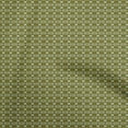 thumbnail image 1 of oneOone Cotton Silk Olive Green Fabric Geometric Quilting Supplies Print Sewing Fabric By The Yard 42 Inch Wide, 1 of 4