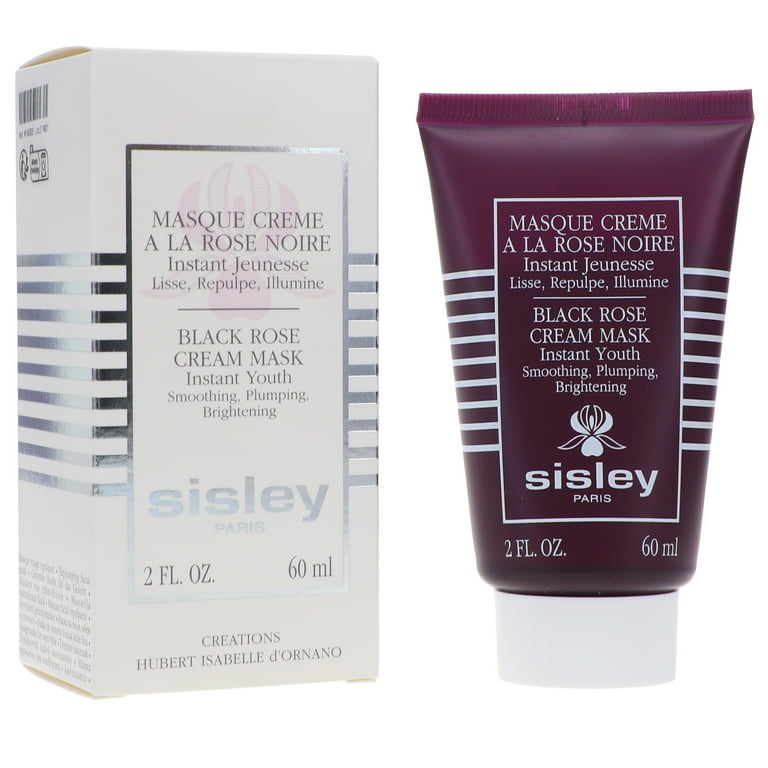 Sisley Black Rose Cream Face Mask 2 oz for Skin Revitalization