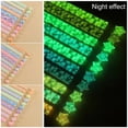 thumbnail image 6 of Tnobhg 2 Bags Origami Stars Paper Strips Glow in The Dark Lucky Star Origami Paper DIY Gift for Home Decoration, 6 of 7