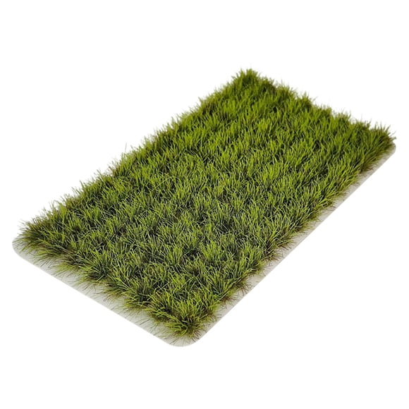 Xuanheng Grass Tufts Lowland Shrubs Tuft Artificial Grass Layout Decor Terrain Models Kit Light Green