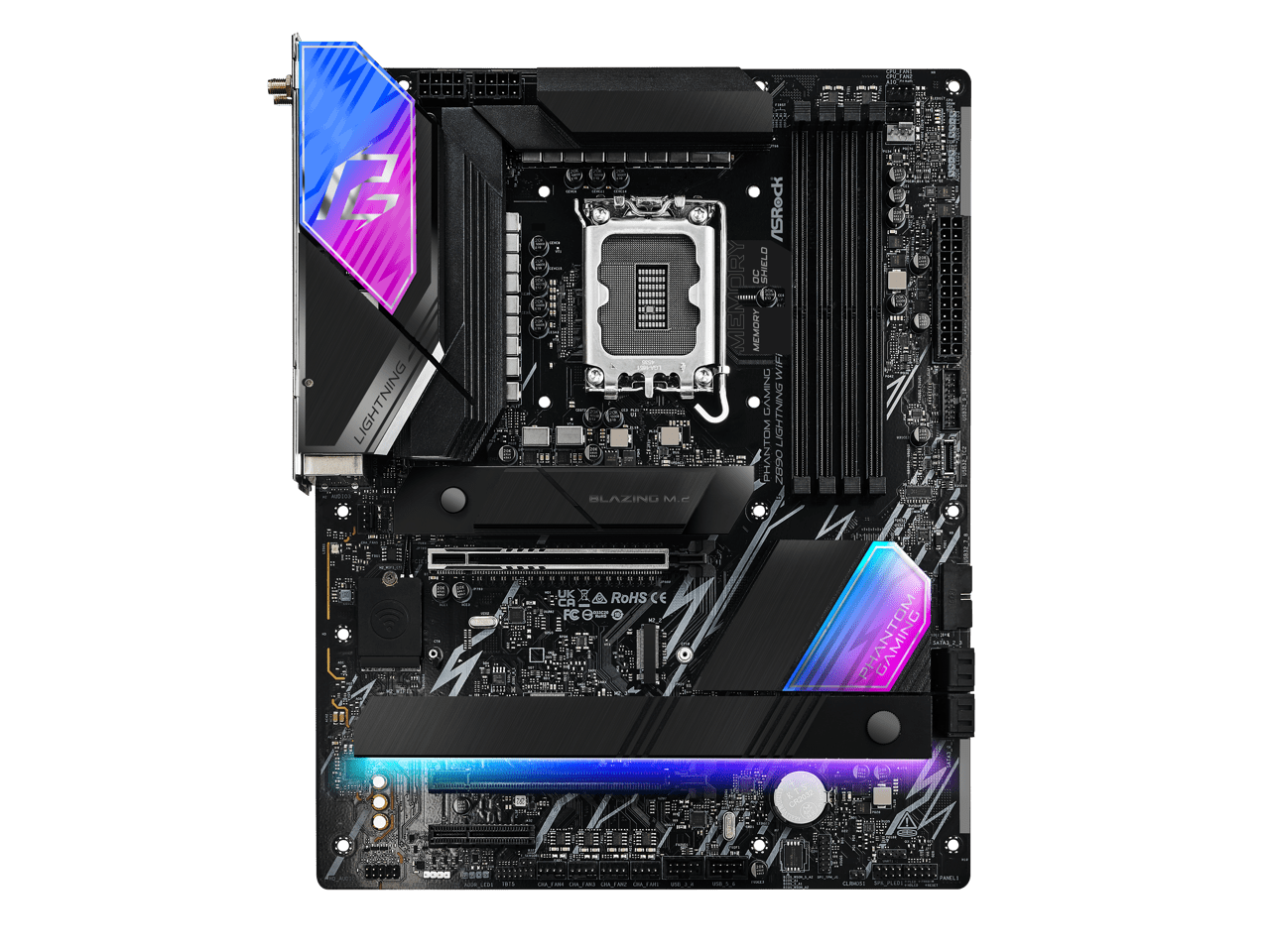 ASRock Z890 Lightning WiFi LGA 1851 Intel Z890 ATX Motherboard